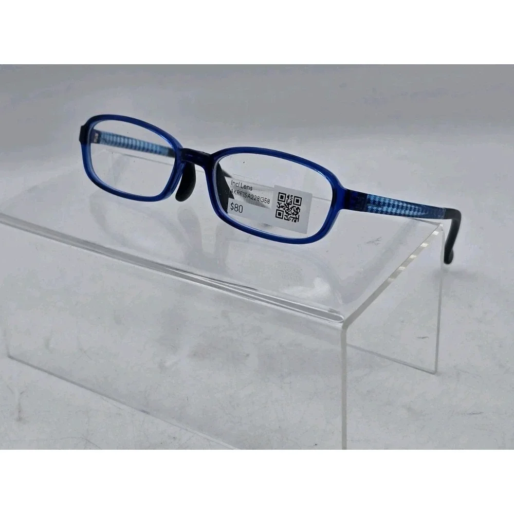 Jins‎ Blue Kids Eyeglass Frames 48.4- 15.6-132 - 26 AKRF15A228G58 - SITS ASKEW
